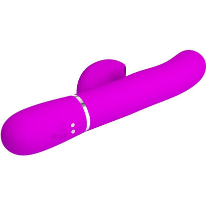 PRETTY LOVE - VIBRADOR MULTIFUNCIÓN 3 EN 1 PERLITA PUNTO G VIOLETA