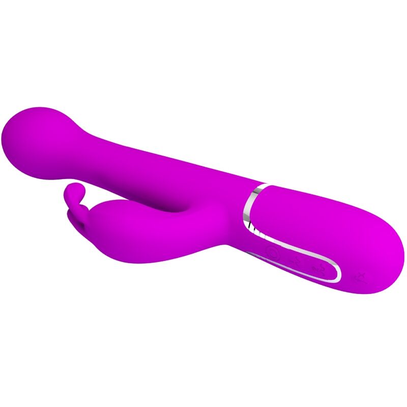 PRETTY LOVE - DEJON RABBIT 3-IN-1 MULTIFUNCTION VIBRATOR VIOLET