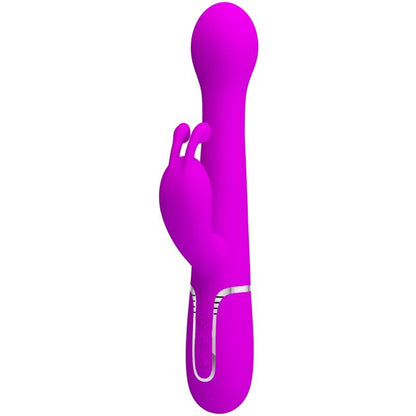 PRETTY LOVE - DEJON RABBIT 3-IN-1 MULTIFUNCTION VIBRATOR VIOLET