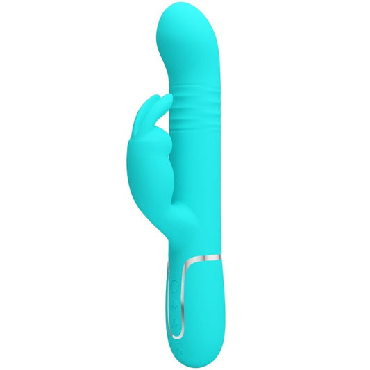 PRETTY LOVE - VIBRADOR COALE AQUA GREEN PEARLS