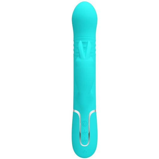PRETTY LOVE - VIBRADOR COALE AQUA GREEN PEARLS
