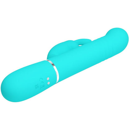 PRETTY LOVE - VIBRADOR COALE AQUA GREEN PEARLS