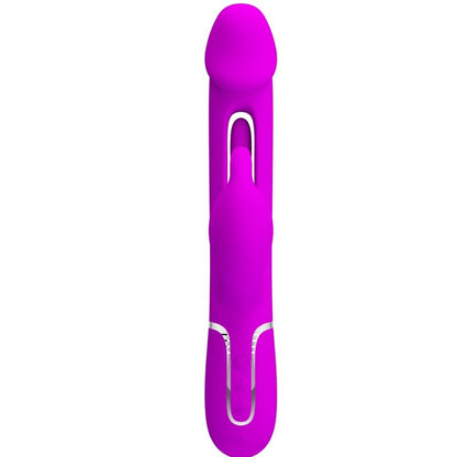 PRETTY LOVE - DEJON RABBIT VIBRATOR 3 IN 1 MULTIFUNCTION FUCHSIA