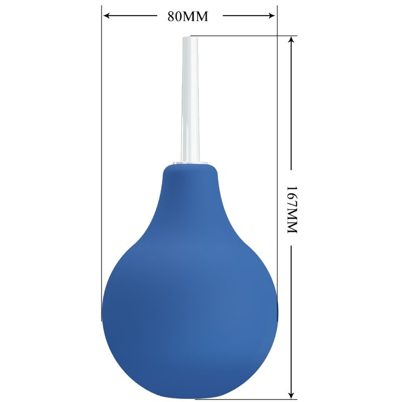 MR PLAY - DUCHA ANAL AZUL SUPER PODER AZUL