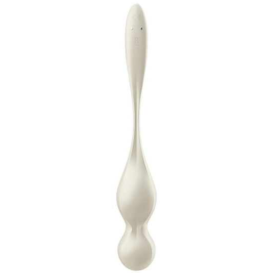 SATISFYER - LOVE BIRDS WHITE VIBRATING KEGEL BALLS
