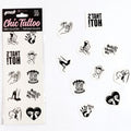 Secret Play - Conjunto De 10 Tatuagens Temporrias Coleo Kinky