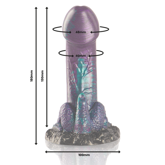 EPIC - BASILISK DOUBLE DILDO SCALY PLEASURE SMALL SIZE