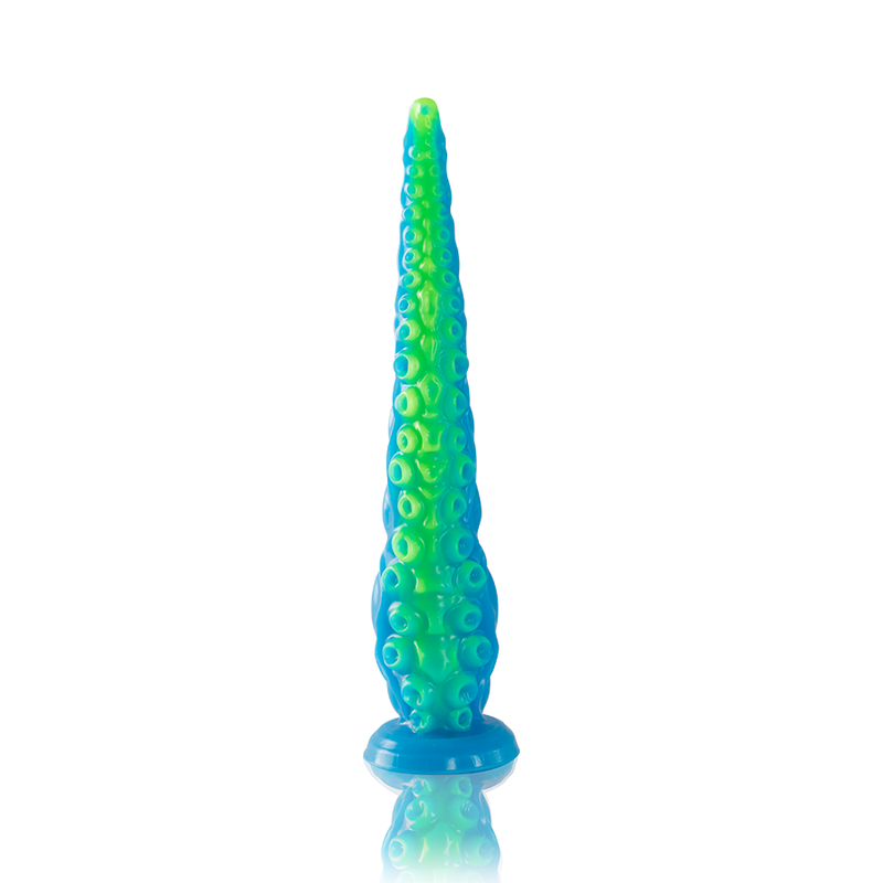 EPIC - SCYLLA FLUORESCENT TENTICAL THIN DILDO SMALL SIZE