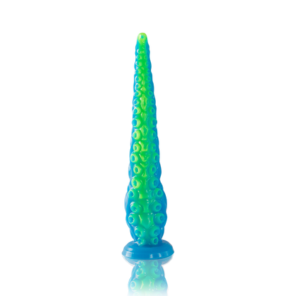 EPIC - SCYLLA FLUORESCENT TENTICAL THIN DILDO SMALL SIZE