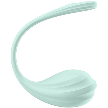 SATISFYER - ESTIMULADOR DEL PUNTO G DE PÉTALOS SUAVES DE AGUA VERDE APLICACIÓN GRATUITA