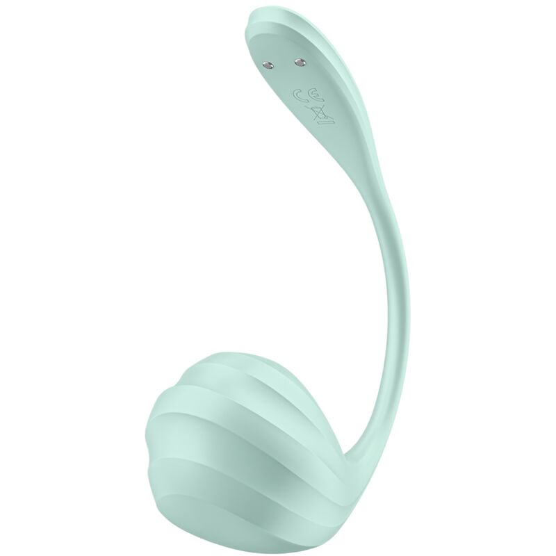 SATISFYER - ESTIMULADOR DEL PUNTO G DE PÉTALOS SUAVES DE AGUA VERDE APLICACIÓN GRATUITA