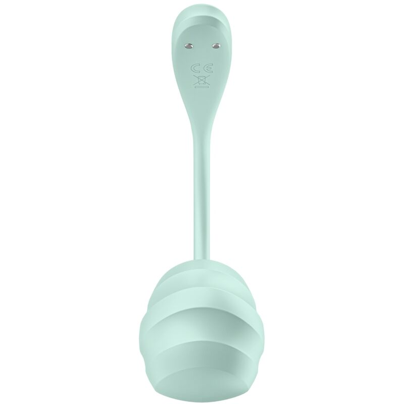 SATISFYER - ESTIMULADOR DEL PUNTO G DE PÉTALOS SUAVES DE AGUA VERDE APLICACIÓN GRATUITA