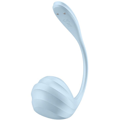 SATISFYER - ESTIMULADOR DEL PUNTO G DE PÉTALOS SUAVES AZUL CIELO APLICACIÓN GRATUITA