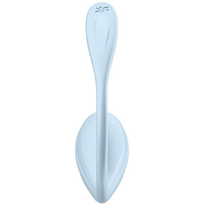 SATISFYER - ESTIMULADOR DEL PUNTO G DE PÉTALOS SUAVES AZUL CIELO APLICACIÓN GRATUITA