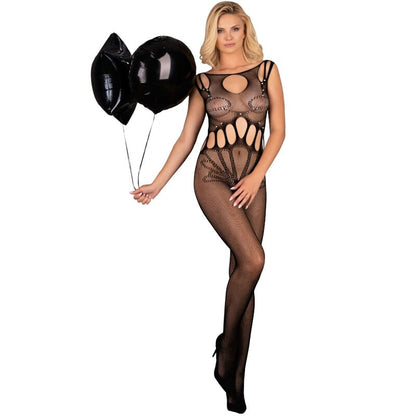 Livco Corsetti Fashion - Amahil Bodystocking Black One Size