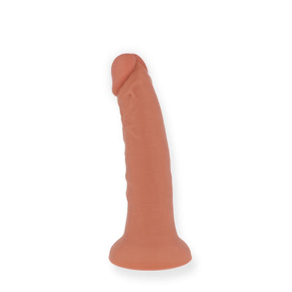 ONINDER - VIBRADOR PEQUEÑO BOGOTÁ DILDO 9 VELOCIDADES NATURAL 17.5 CM -O- 4 CM - APP GRATIS