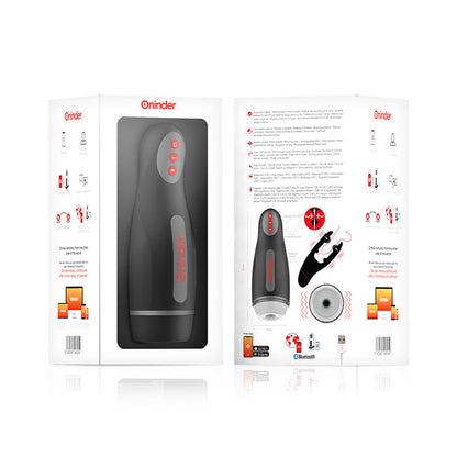 ONINDER - MASTURBADOR MASCULINO RECARGABLE 10 VELOCIDADES - APP GRATUITA