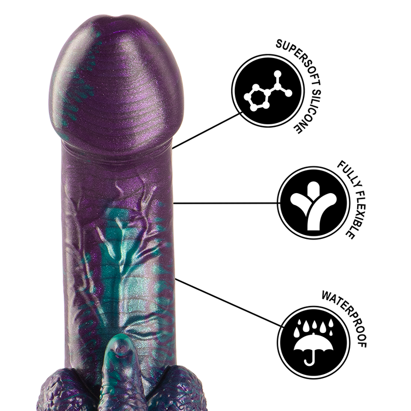 EPIC - BASILISK DOUBLE DILDO SCALY PLEASURE SMALL SIZE