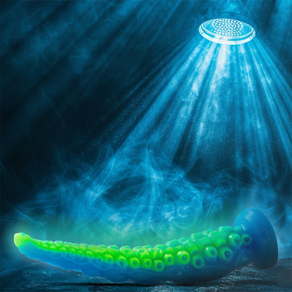 EPIC - SCYLLA FLUORESCENT TENTICAL THIN DILDO SMALL SIZE