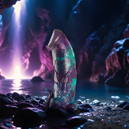 EPIC - BASILISK DOUBLE SCALY PLEASURE DILDO LARGE SIZE