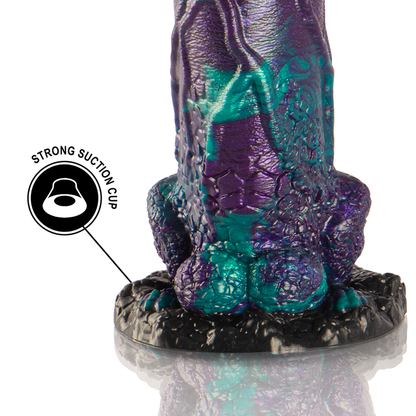 EPIC - BASILISK DOUBLE SCALY PLEASURE DILDO LARGE SIZE