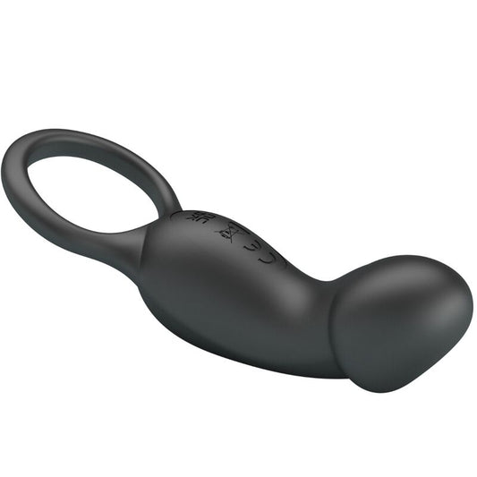 PRETTY LOVE - ANILLO ANAL Y VIBRADOR WARREN BLACK