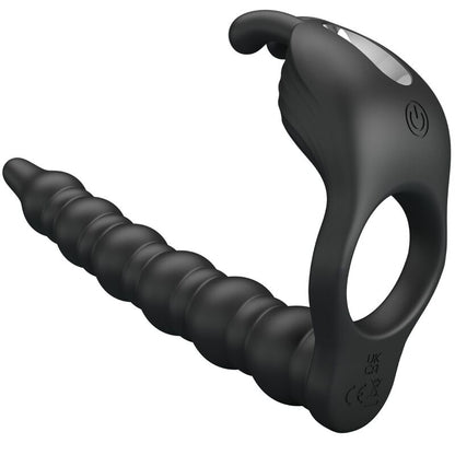 PRETTY LOVE - ANILLOS PARA EL PENE BLACKNEY CON TAPÓN VIBRADOR