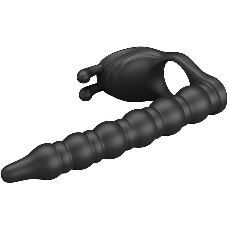 PRETTY LOVE - ANILLOS PARA EL PENE BLACKNEY CON TAPÓN VIBRADOR