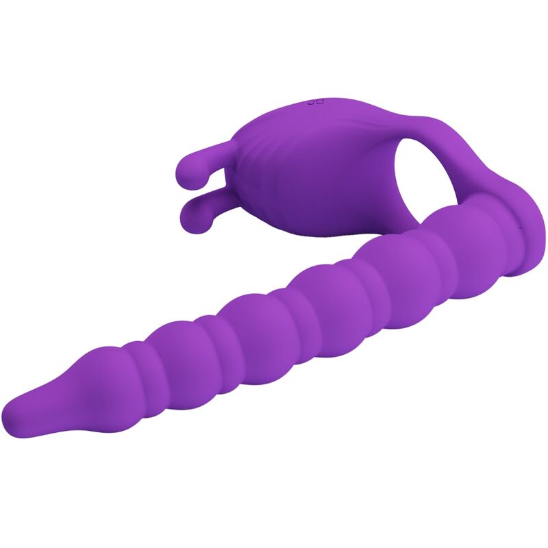 PRETTY LOVE - ANILLOS PARA EL PENE BLACKNEY CON TAPÓN VIBRADOR