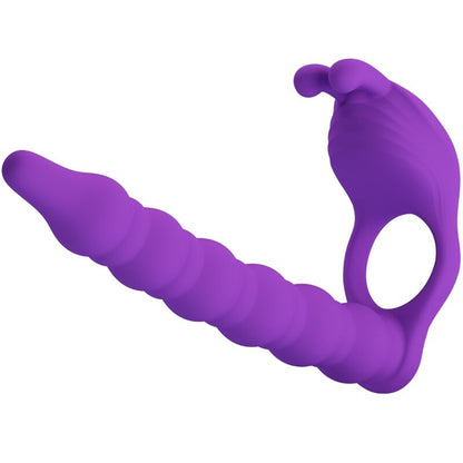 PRETTY LOVE - ANILLOS PARA EL PENE BLACKNEY CON TAPÓN VIBRADOR