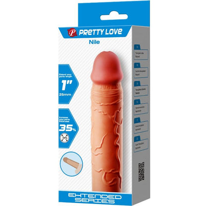 PRETTY LOVE - EXTENSOR DE PENE NILO COBERTURA CARNE