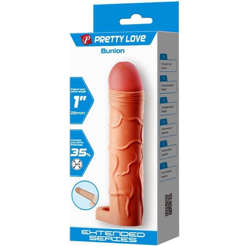 PRETTY LOVE - EXTENSIÓN DE CUBIERTA ESTIMULANTE Y ENGRESANTE PARA JUANETES