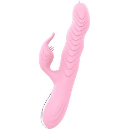 ARMONY - MARCIA VIBRADOR Y DOBLE LENGUA EMPUJANTE EFECTO CALOR ROSA