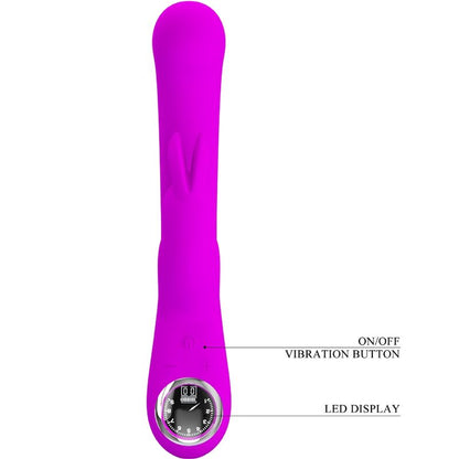 PRETTY LOVE - SKYLAR PURPLE STIMULATING VIBRATOR