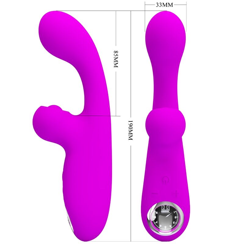 PRETTY LOVE - SKYLAR PURPLE STIMULATING VIBRATOR