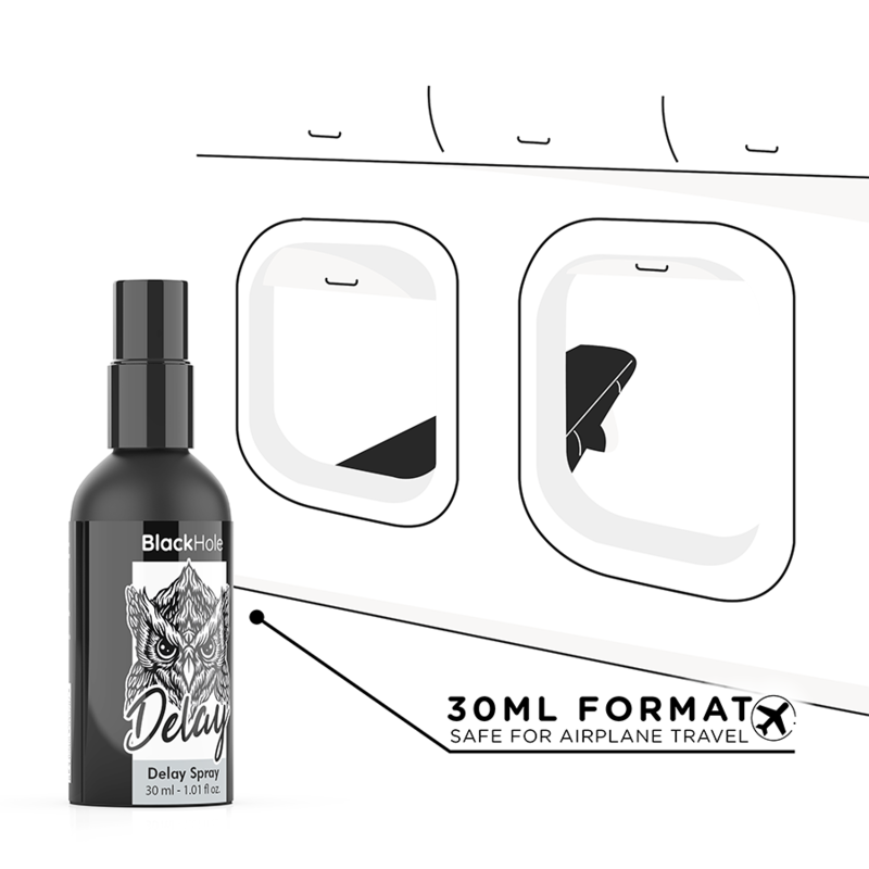 BLACK HOLE - RETARDANT SPRAY ESTUDO FORTE 30 ML