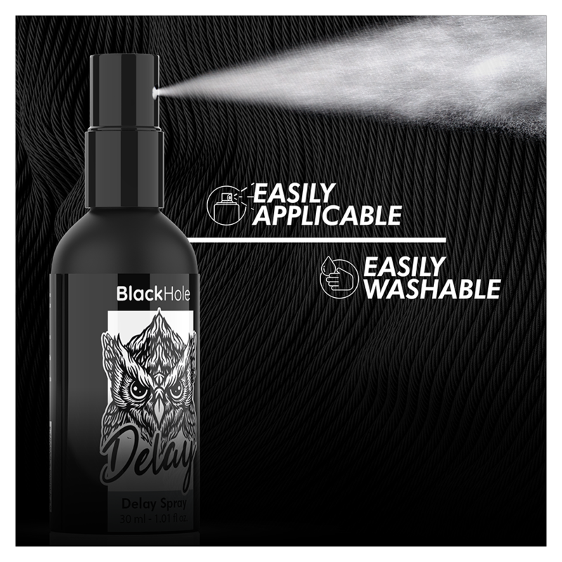 BLACK HOLE - RETARDANT SPRAY ESTUDO FORTE 30 ML