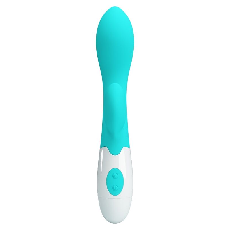 PRETTY LOVE - VIBRADOR PUNTO G BRILLANTE AGUA VERDE