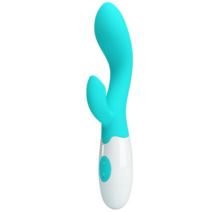 PRETTY LOVE - VIBRADOR PUNTO G BRILLANTE AGUA VERDE