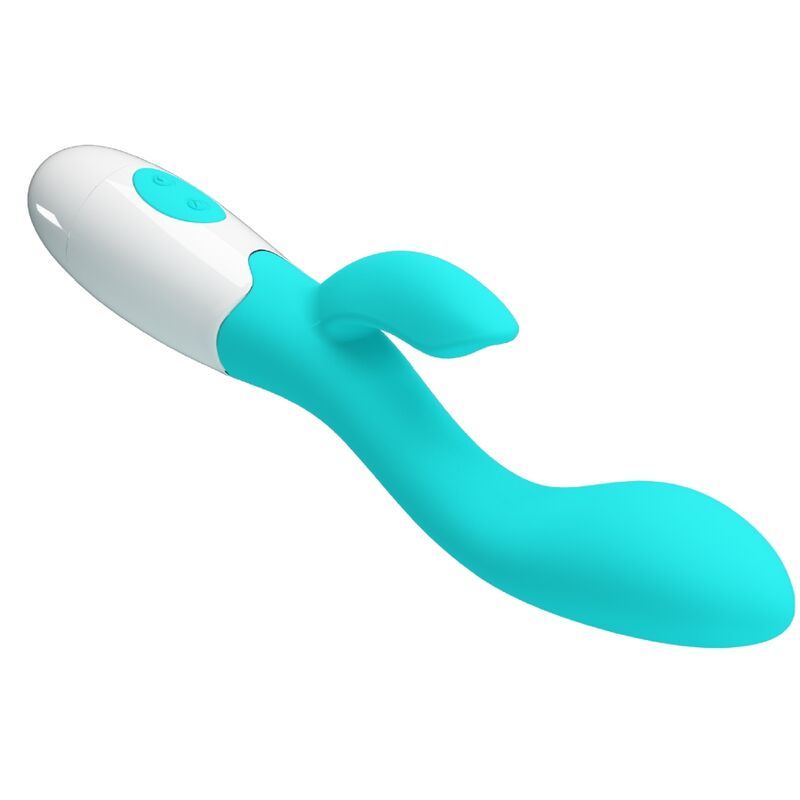 PRETTY LOVE - VIBRADOR PUNTO G BRILLANTE AGUA VERDE