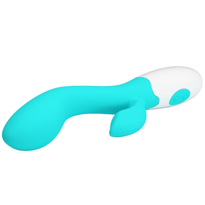 PRETTY LOVE - VIBRADOR PUNTO G BRILLANTE AGUA VERDE