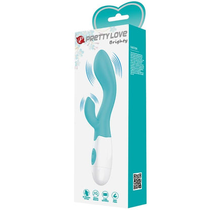 PRETTY LOVE - VIBRADOR PUNTO G BRILLANTE AGUA VERDE
