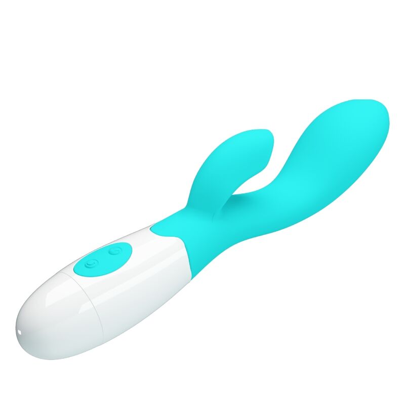 PRETTY LOVE - VIBRADOR PUNTO G BRILLANTE AGUA VERDE