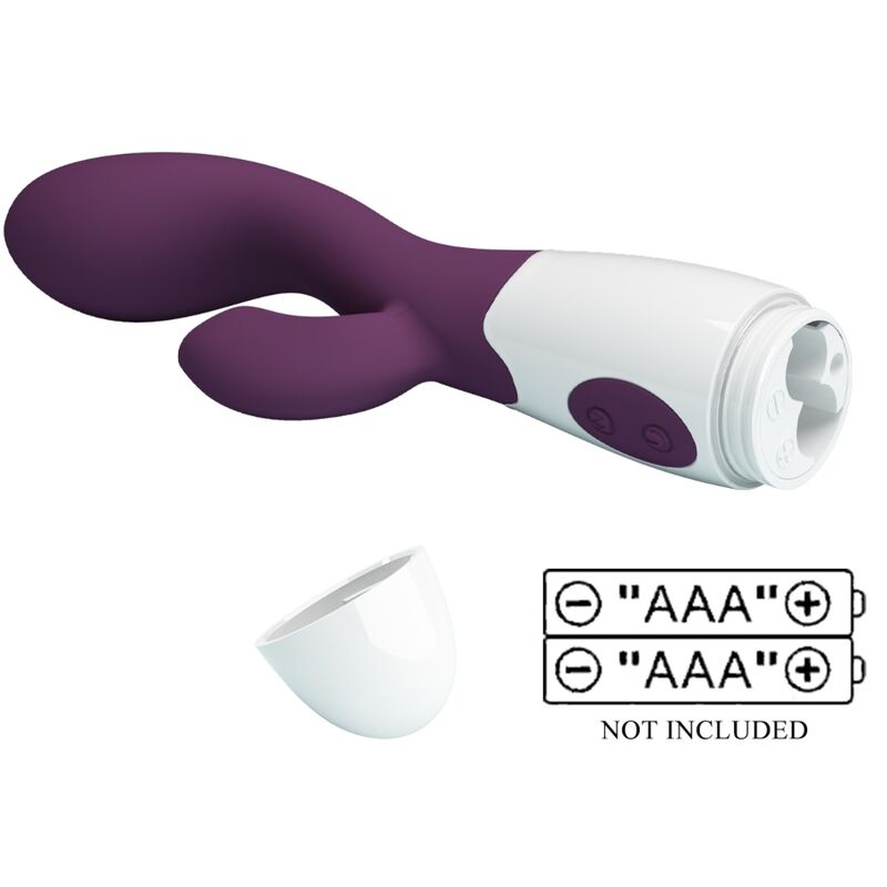 PRETTY LOVE - VIBRADOR DEL PUNTO G CON BRILLO PÚRPURA