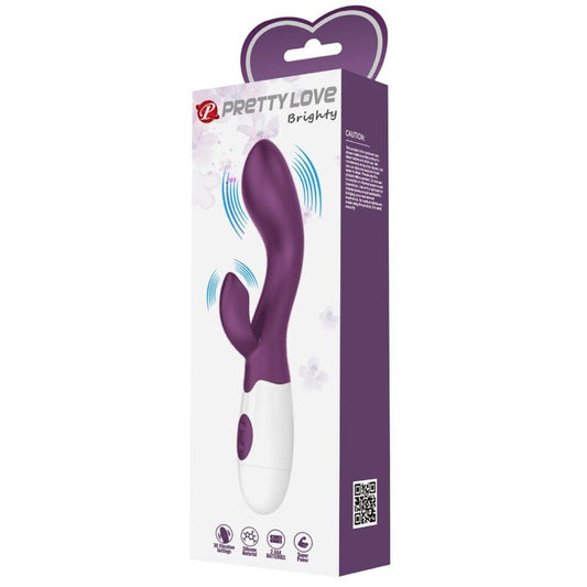 PRETTY LOVE - VIBRADOR DEL PUNTO G CON BRILLO PÚRPURA