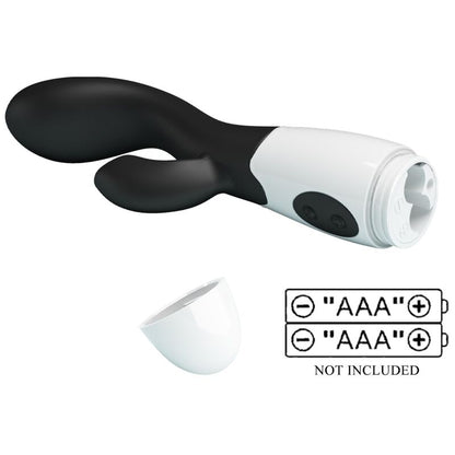 PRETTY LOVE - VIBRADOR DE PUNTO G NEGRO BRILLANTE