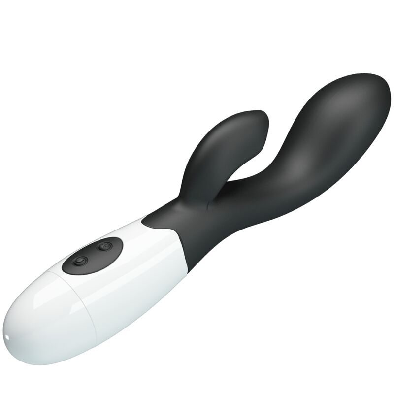 PRETTY LOVE - VIBRADOR DE PUNTO G NEGRO BRILLANTE