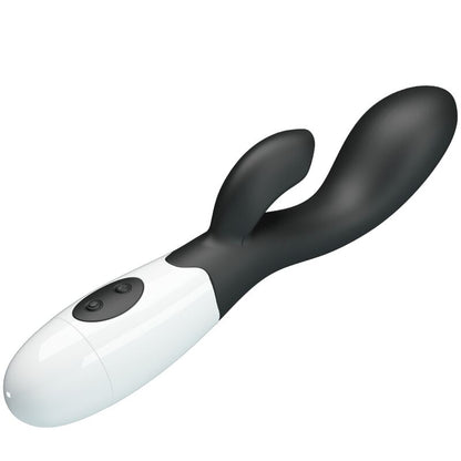 PRETTY LOVE - VIBRADOR DE PUNTO G NEGRO BRILLANTE