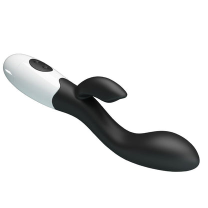 PRETTY LOVE - VIBRADOR DE PUNTO G NEGRO BRILLANTE