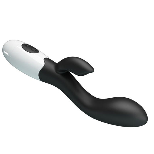 PRETTY LOVE - VIBRADOR DE PUNTO G NEGRO BRILLANTE
